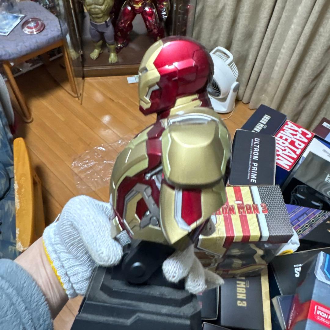 アイアンパトリオット アイアンマン　バスト　フィギュア2体セット
