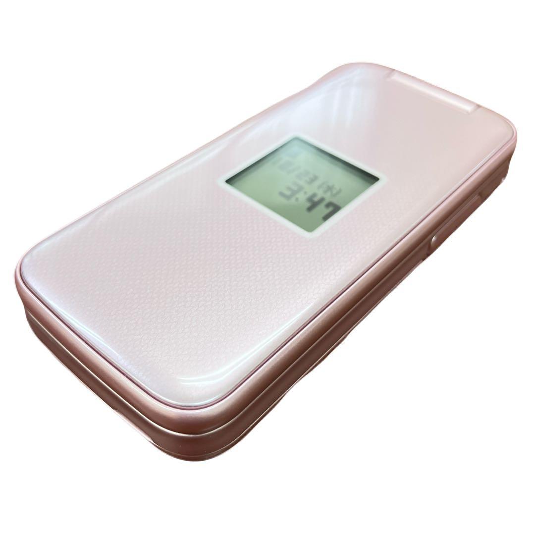 【美品】　らくらくホン docomo F-01M ガラケー　ピンク
