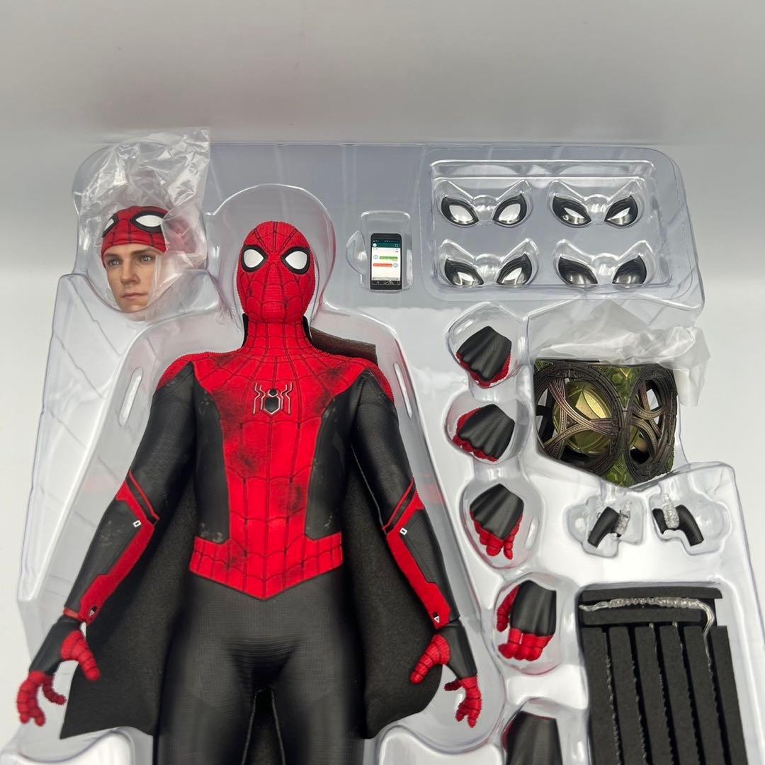 ホットトイズ　1/6　フィギュア　スパイダーマン　ホームカミング　ダメージ版