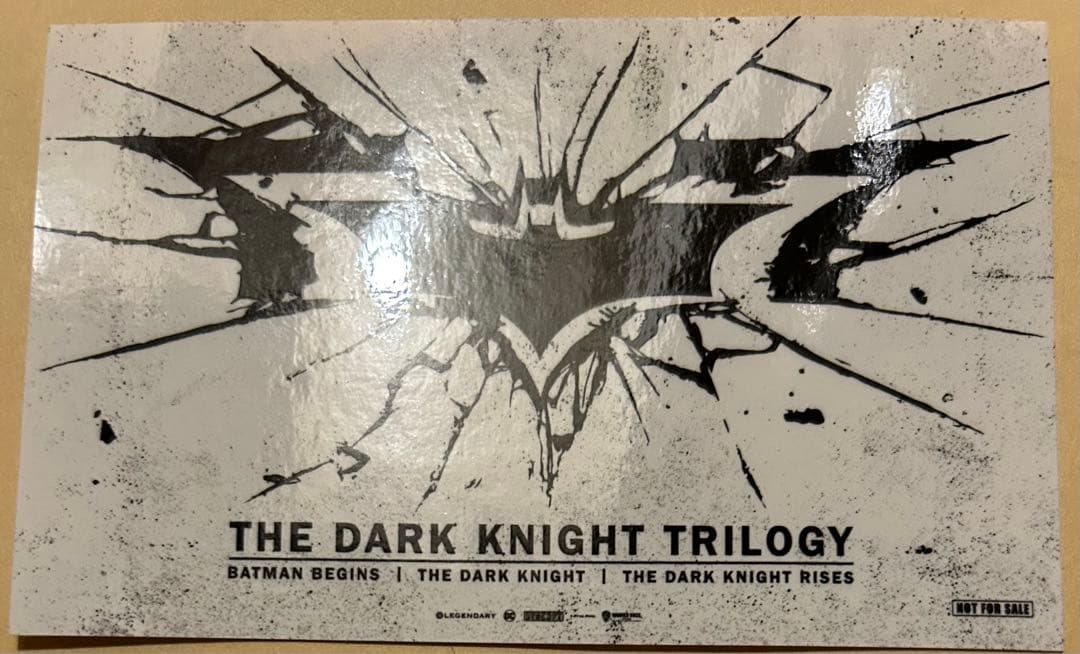 ダークナイト　トリロジー　ステッカー　6枚