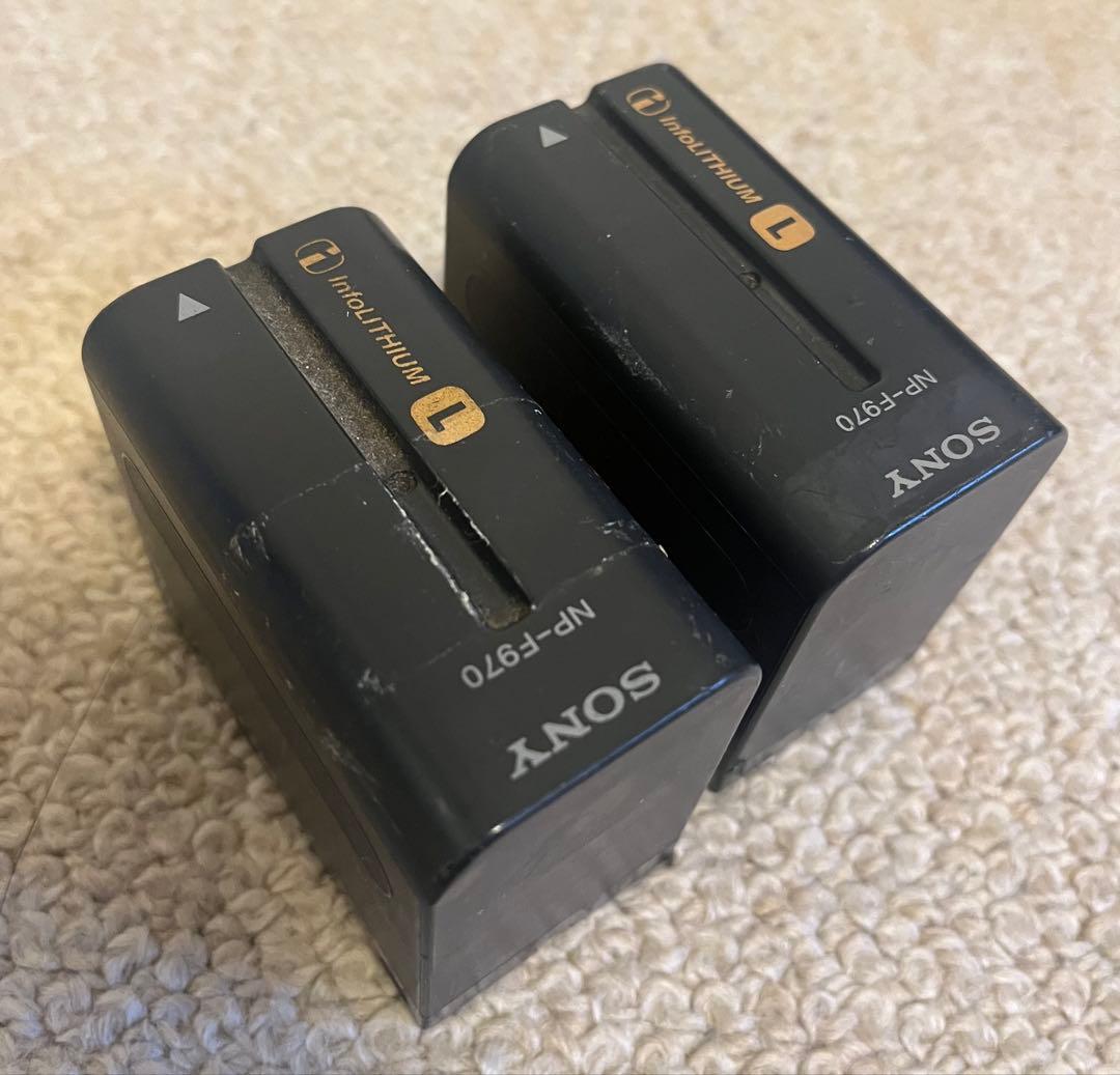 Sony HVRZ5J業務用ビデオカメラ本体2台ワイコン電池バッグオマケ付