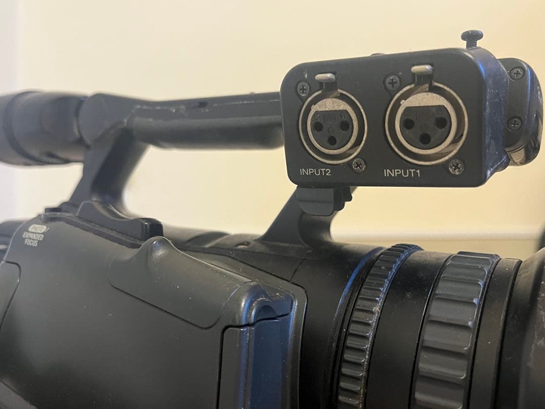 Sony HVRZ5J業務用ビデオカメラ本体2台ワイコン電池バッグオマケ付