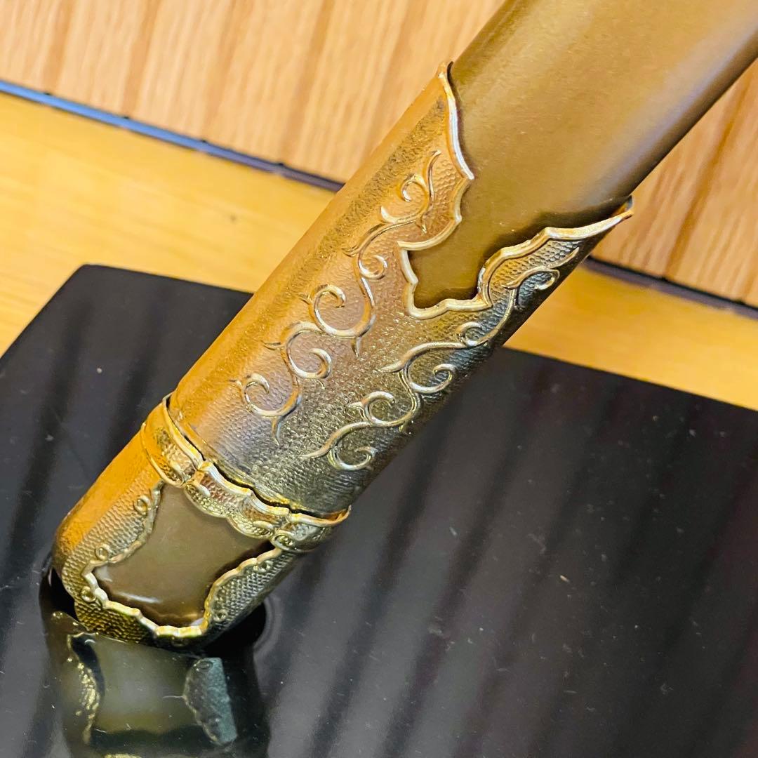 【希少】高級模造刀 太刀 陣太刀 刀袋・刀掛台付き