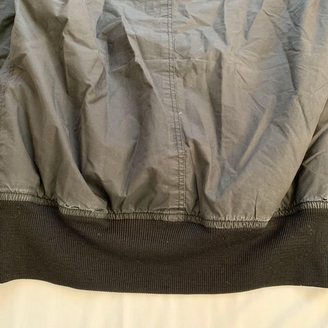 リックオウエンス Rick Owens フーテッドボンバージャケット　ブラック