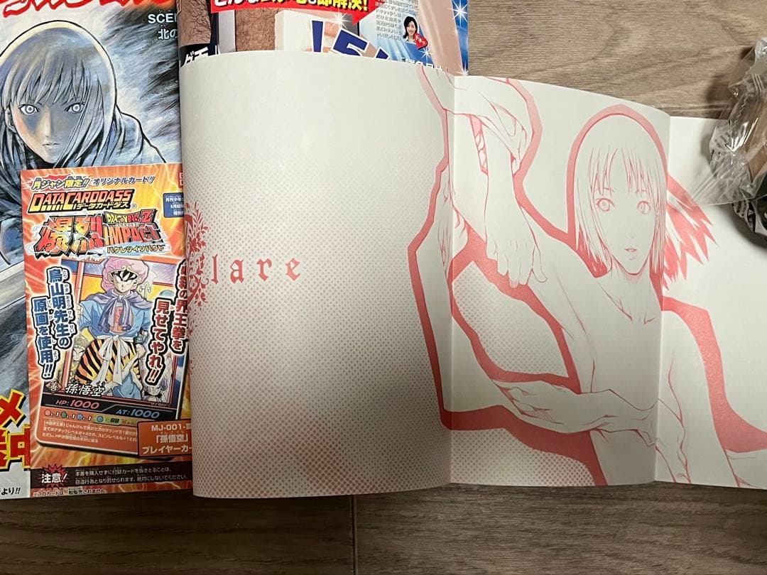 クレイモア 別バージョン•コミックスカバー 月刊少年ジャンプ 付録　他