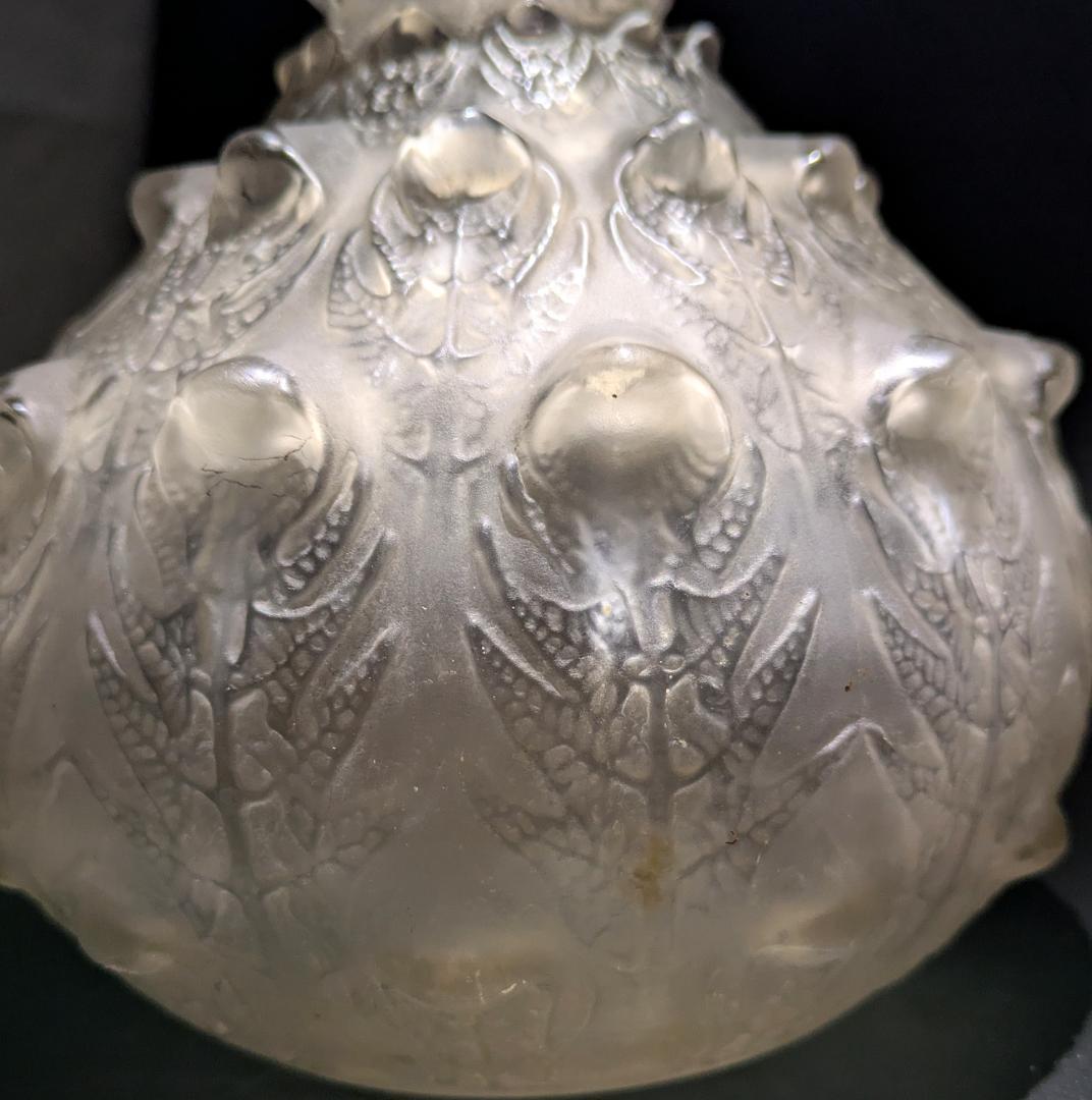 貴重な初期作品★本人★ルネ・ラリック フジェール アンティーク 花瓶 1913