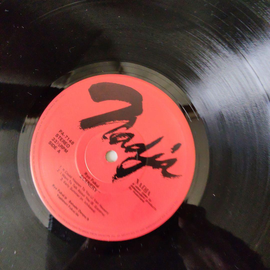 LP 帯付 福居良　福居良 トリオ　シーナリイ Scene 　PA-7148