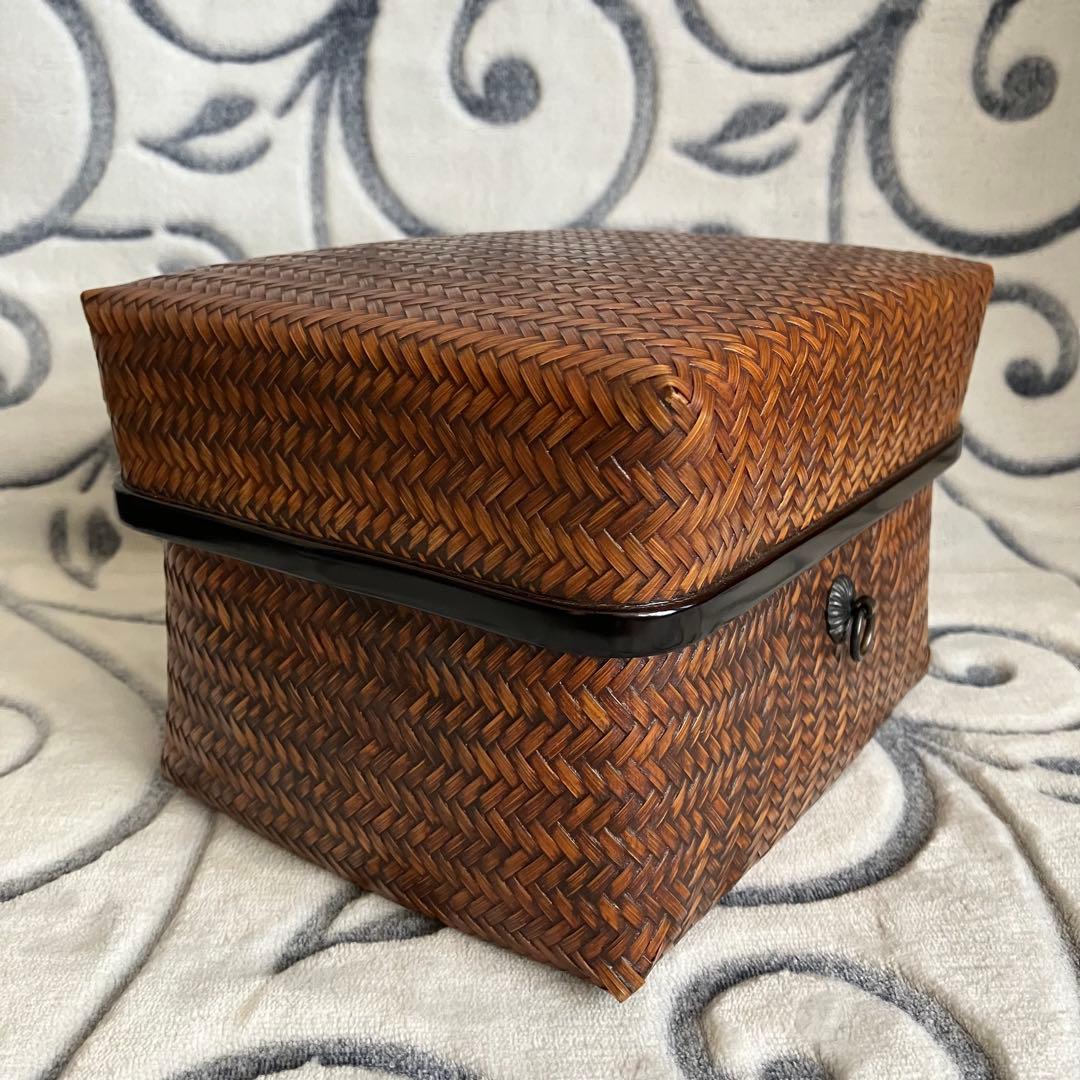 茶道具 御所籠一式 共箱