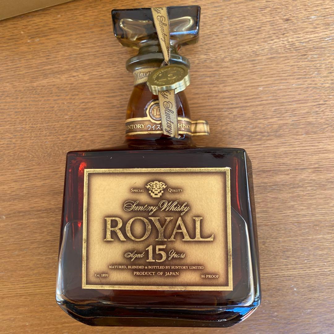 サントリー ロイヤルウイスキー 15年 ローヤル ゴールドラベル