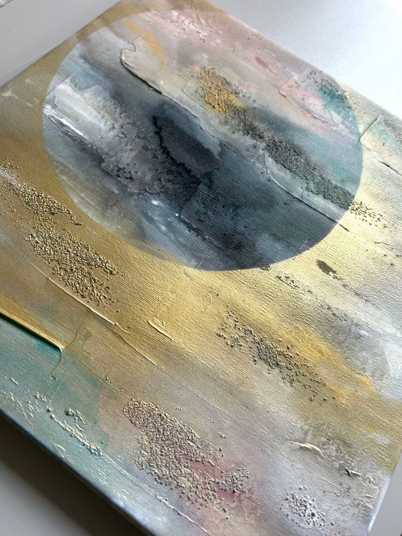 -Texture Art／30cm スクエア N.キャンバスボード c