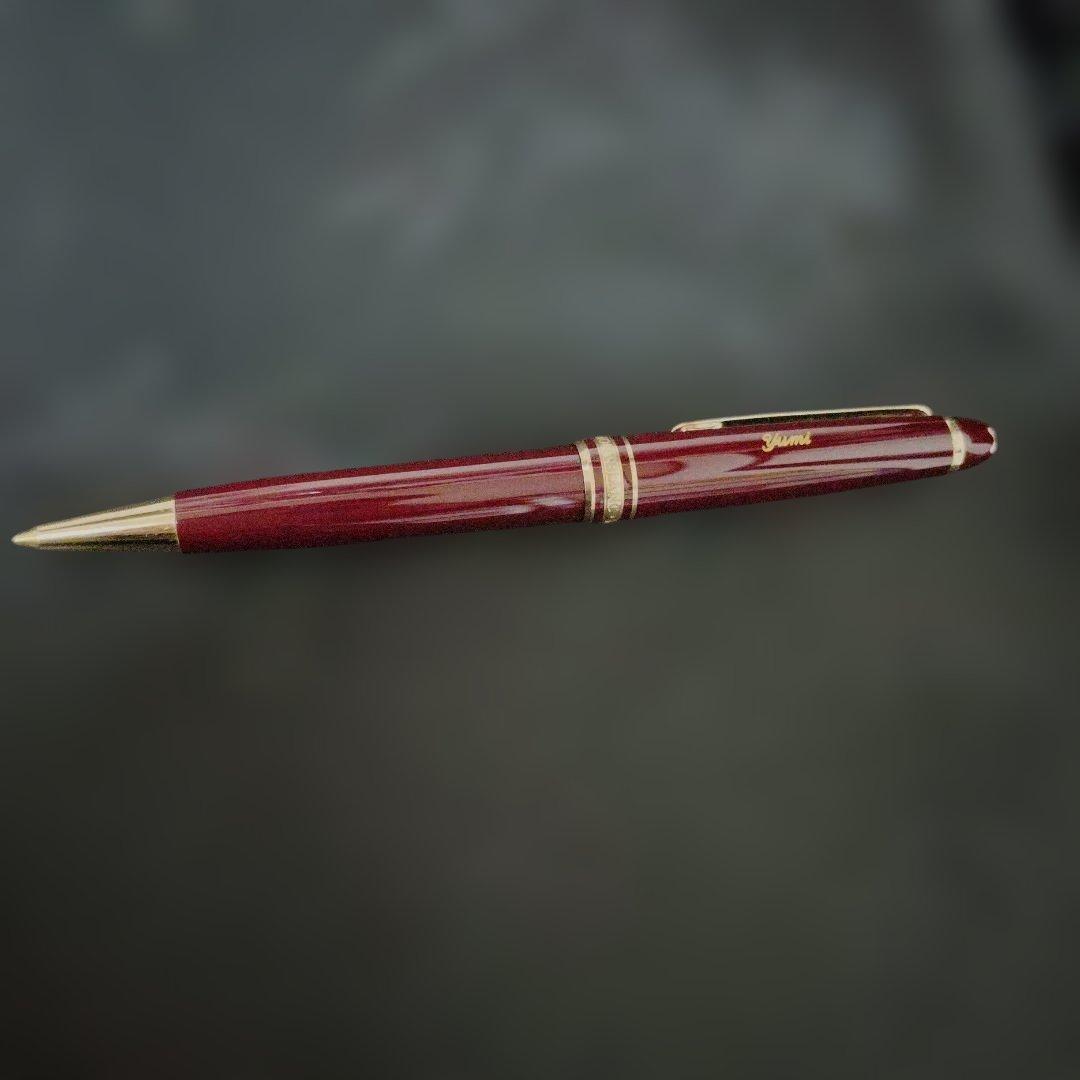 ♥希少モンブラン正規品☆クロコケース☆万年筆☆シャープペンボルドー3点セット名入