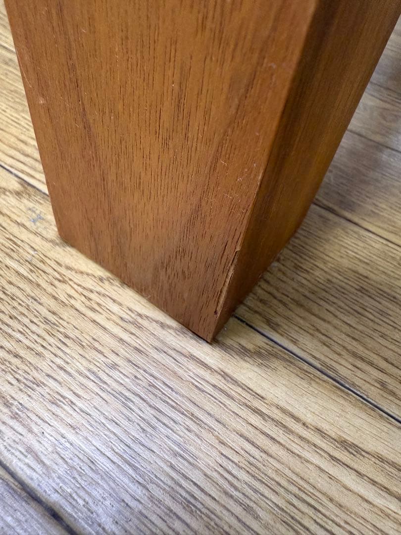 〈momo〉unico ブラウン木製ダイニングテーブル