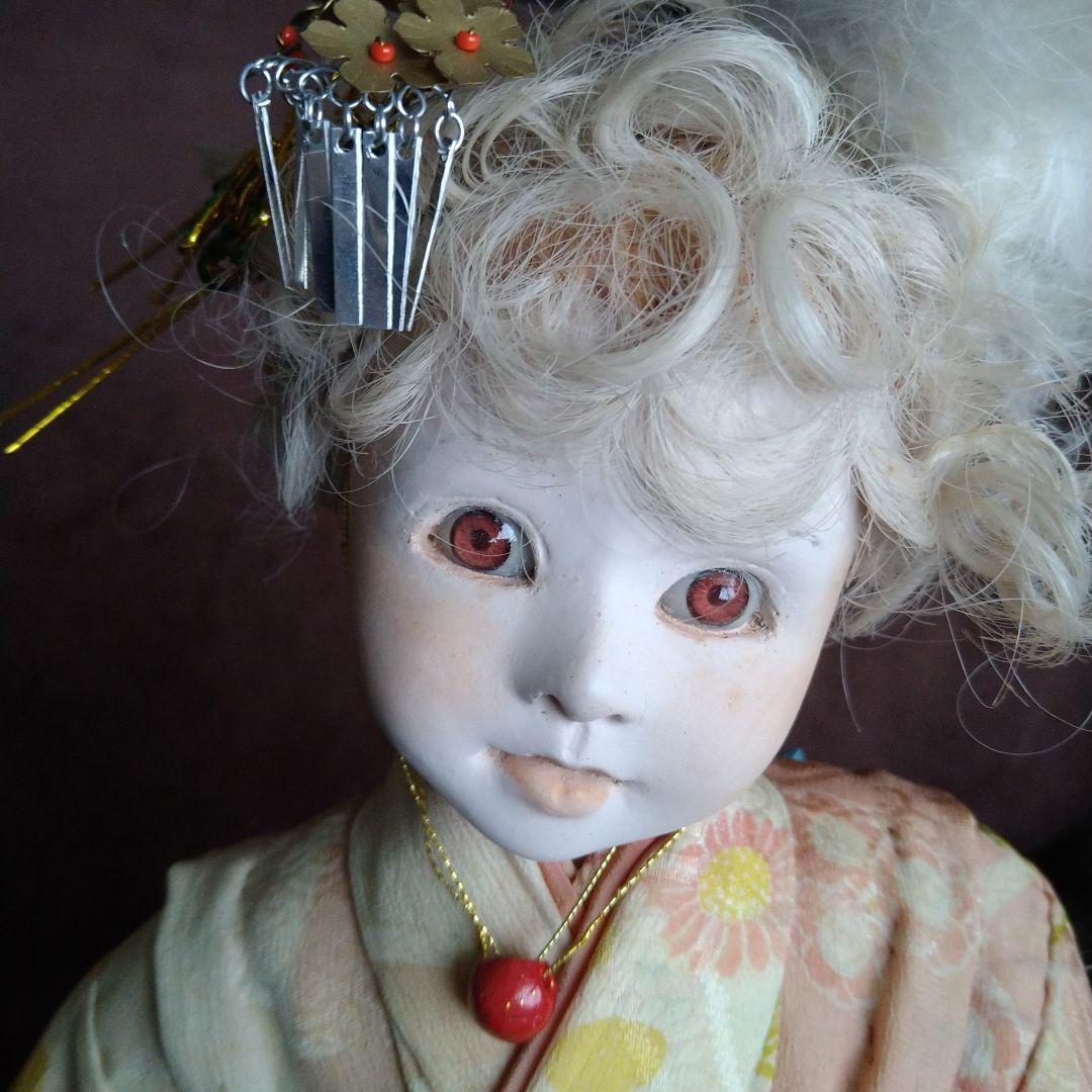 希少ビスクドール 創作人形 全てHandmade、キュートでお茶目な大道芸皿回し