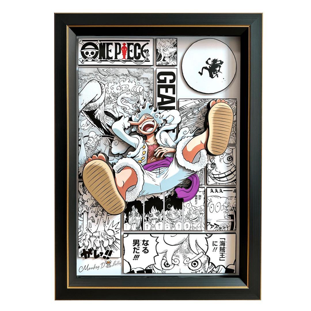 (日本語版)ONE PIECE ギア5 ニカ ルフィ 3Dアート