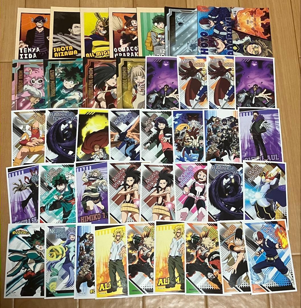 僕のヒーローアカデミア ヒロアカ　トレーディングカード　トレカ　シール