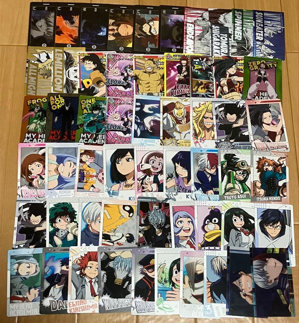 僕のヒーローアカデミア ヒロアカ　トレーディングカード　トレカ　シール