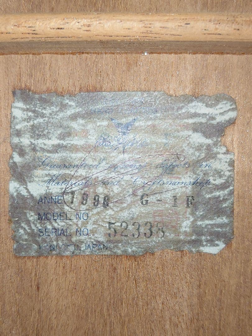 K.Yairi G-1F（Alvarez） アコースティックギター