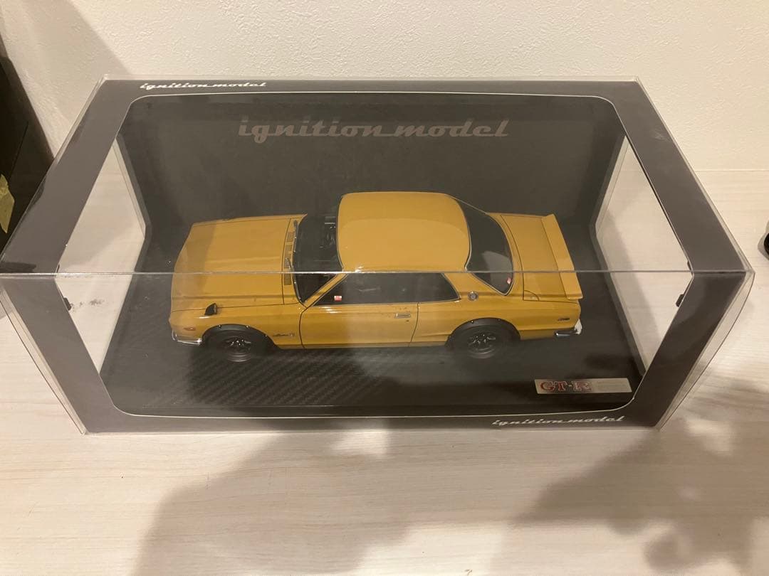 美品 1/18 IGモデル 日産2000GTR KPGC10 ハコスカ ワタマベ