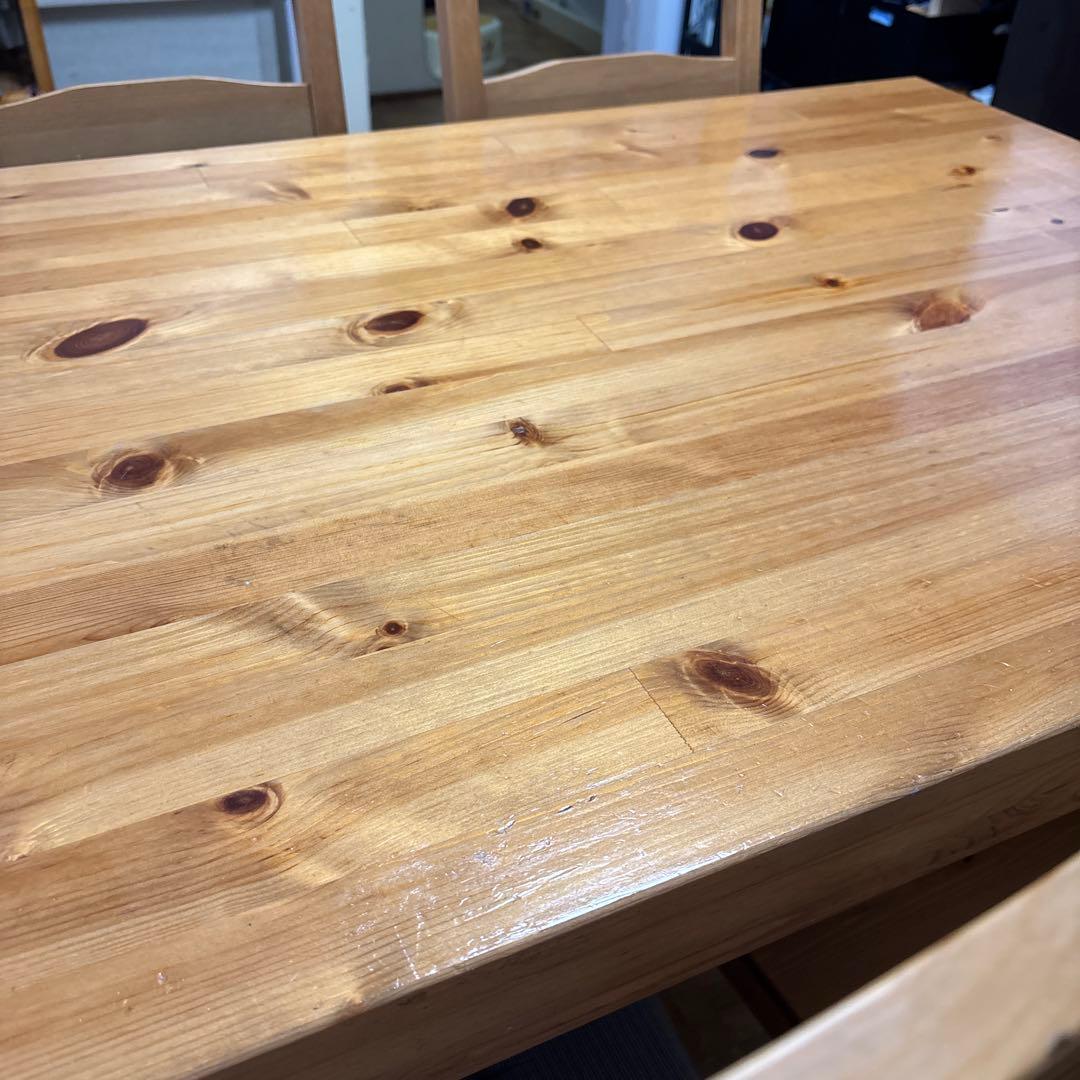 IKEA テーブル　イス　引き取り限定‼️