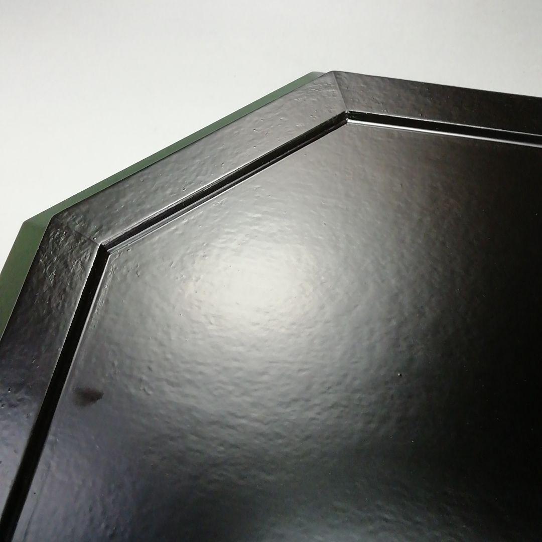 Ｓ６３２　食籠　『青漆瓜紅一閑摺上ゲ』『上杉満樹作』　共箱　茶道具