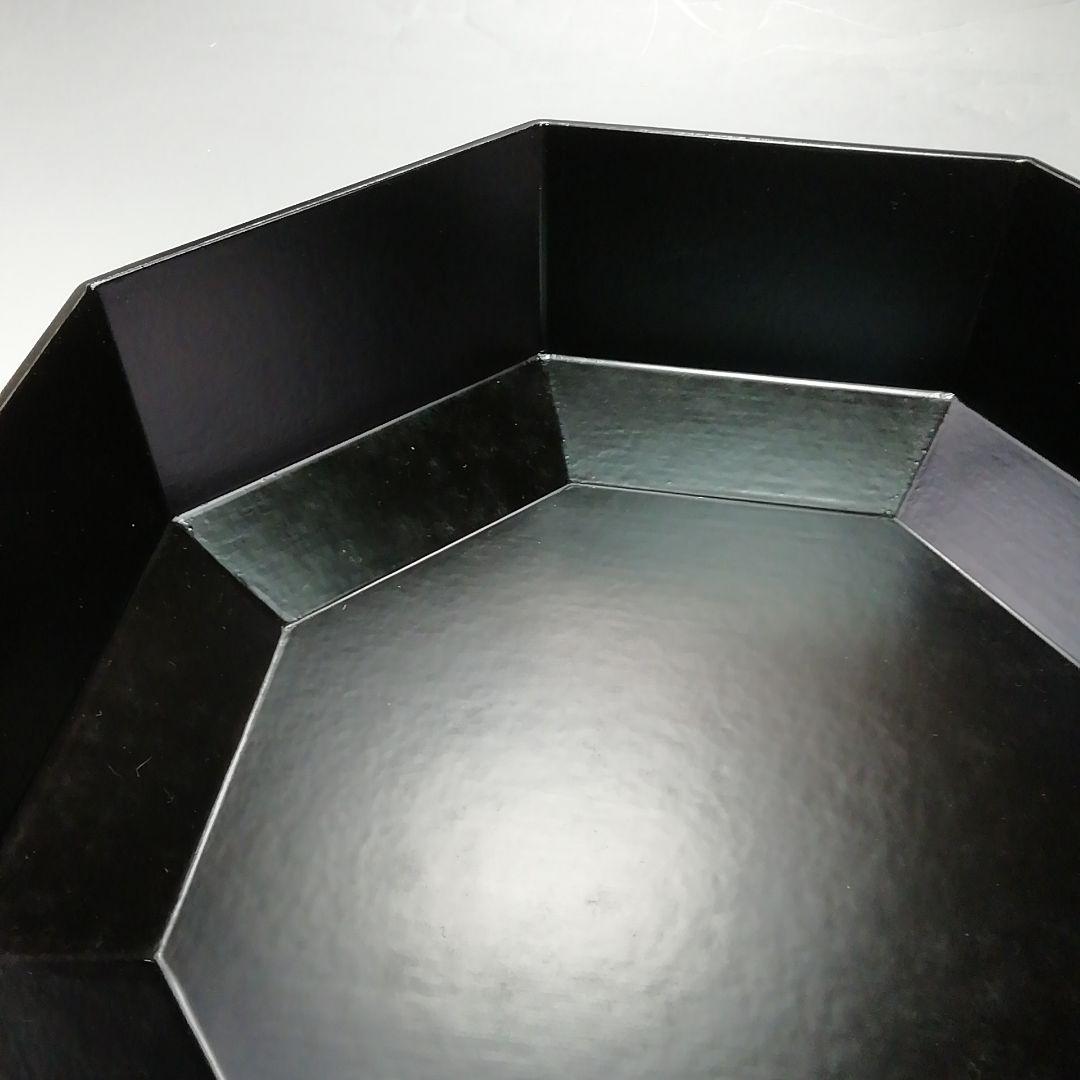 Ｓ６３２　食籠　『青漆瓜紅一閑摺上ゲ』『上杉満樹作』　共箱　茶道具