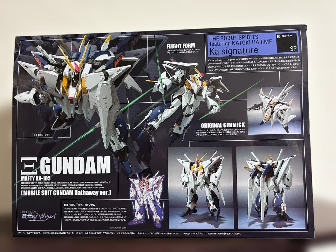 【美品】 ROBOT魂（Ka signature）RX-105 Ξガンダム