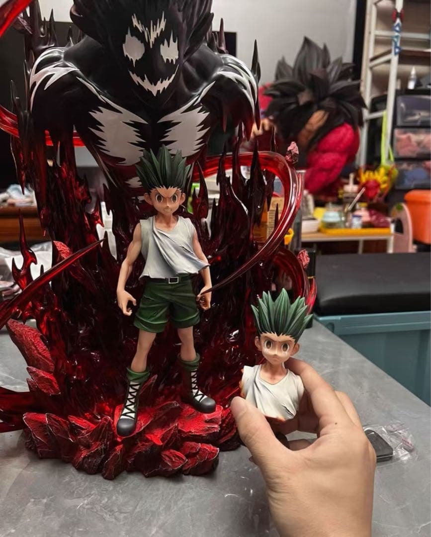 hunter×hunter ゴン·フリークス ガレージキット ガレキスタチュー⑦