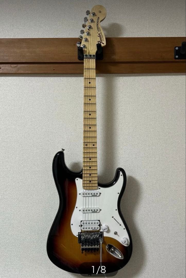 フェンダー　ストラト　ラージヘッド　スキャロップ フライドローズ　リッチー