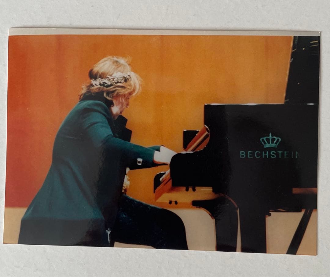 フジコ・ヘンミング 写真3枚セット サイン入り