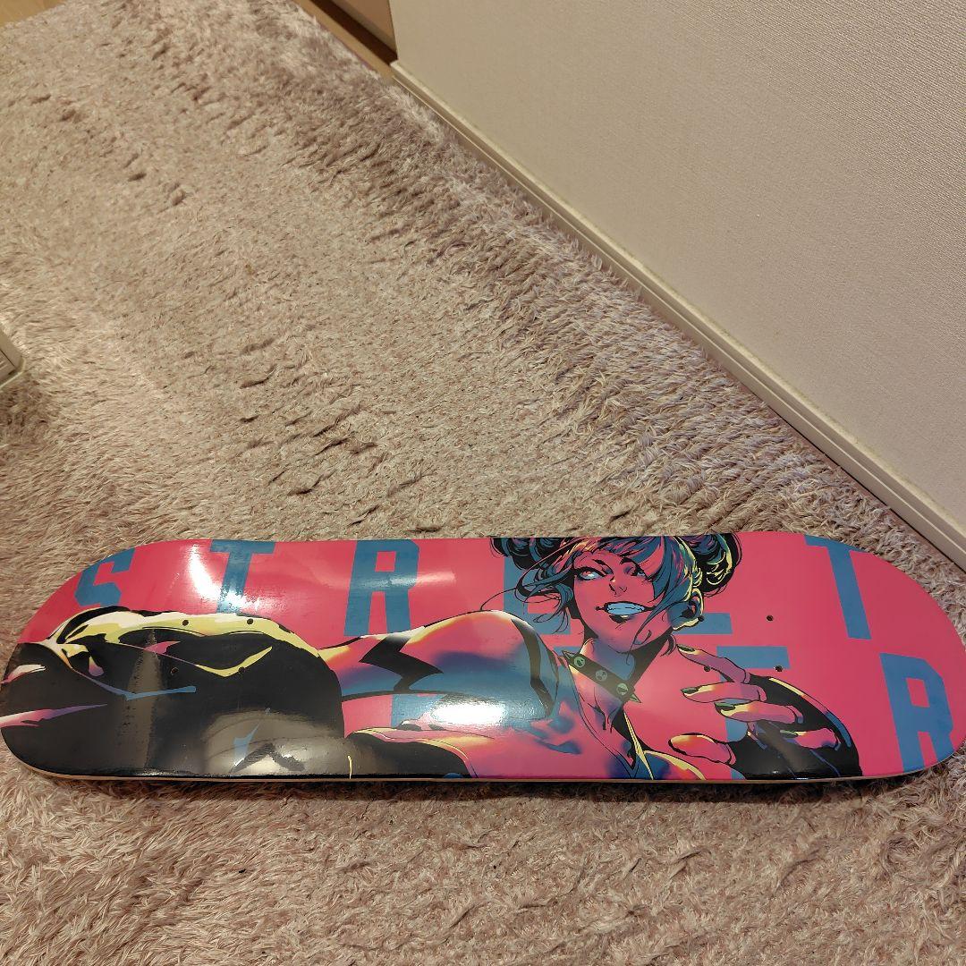 ストリートファイター6 スケートボードデッキ ジュリ　新品未開封