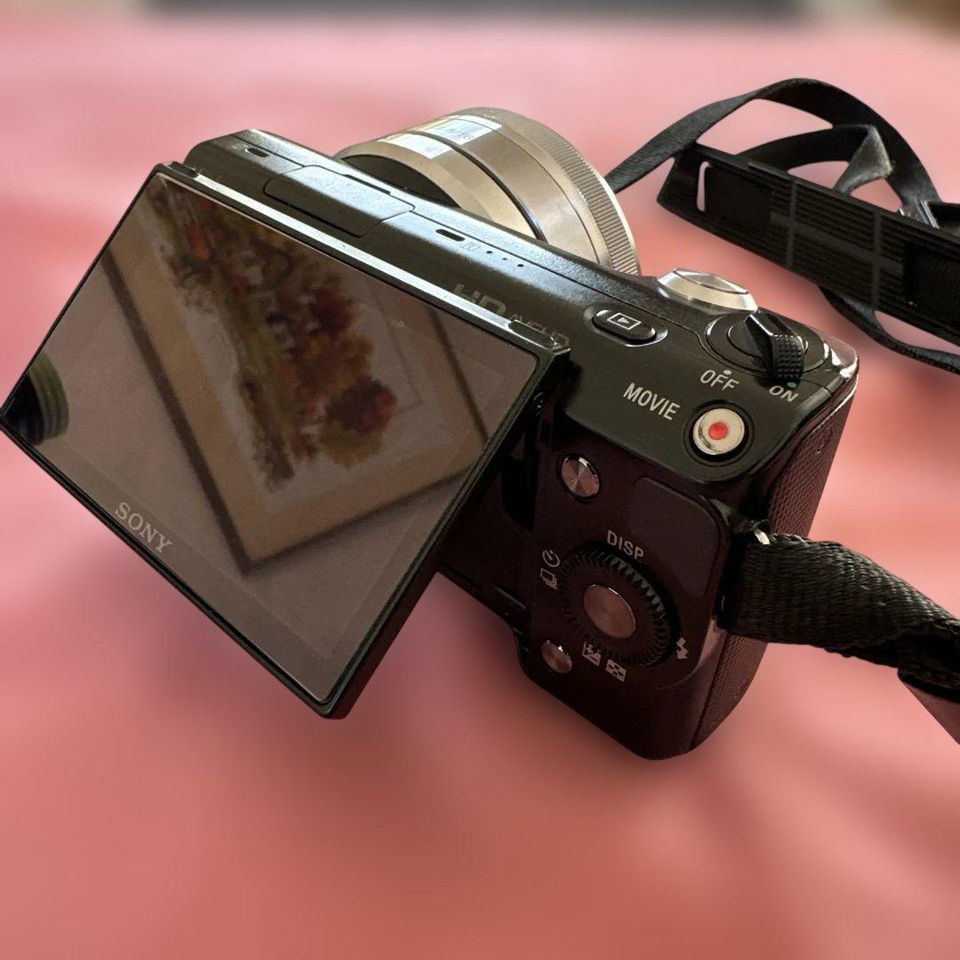 【動作確認済み】SONY NEX—5 Eマウント　ミラーレス一眼カメラ　ブラック