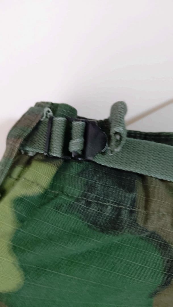 米軍 ベトナム戦争 ERDLグリーンリーフ迷彩パンツ サイズM-S