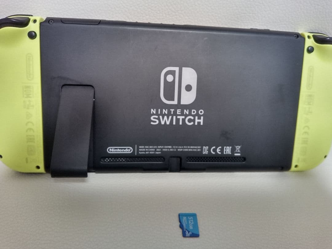 楽一番専用マイクラ付NintendoSwitch本体新型SDカード512G付き