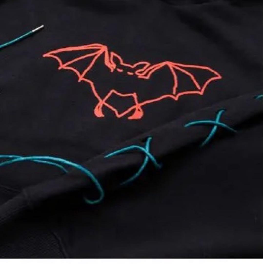 ★USED/古着【2018/Flamingo】 米津玄師 こうもり パーカー M