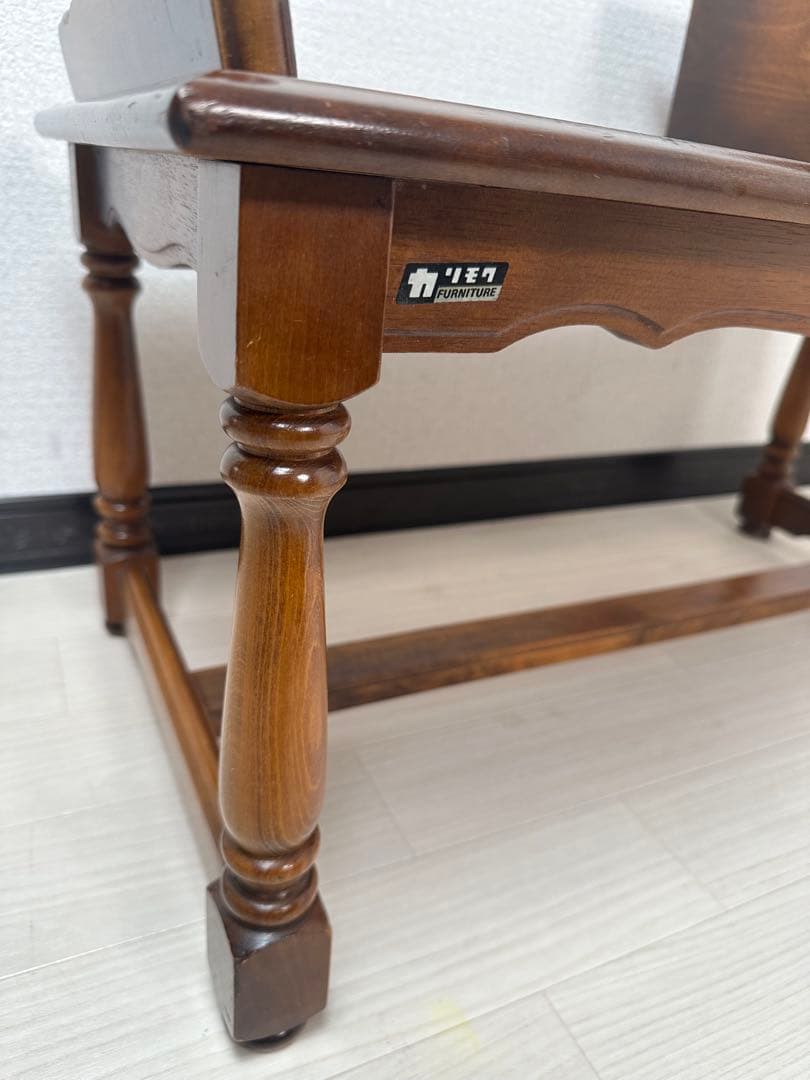 カリモク コロニアル テレフォンベンチ 電話台 花台 FAX台 ※i4-2※