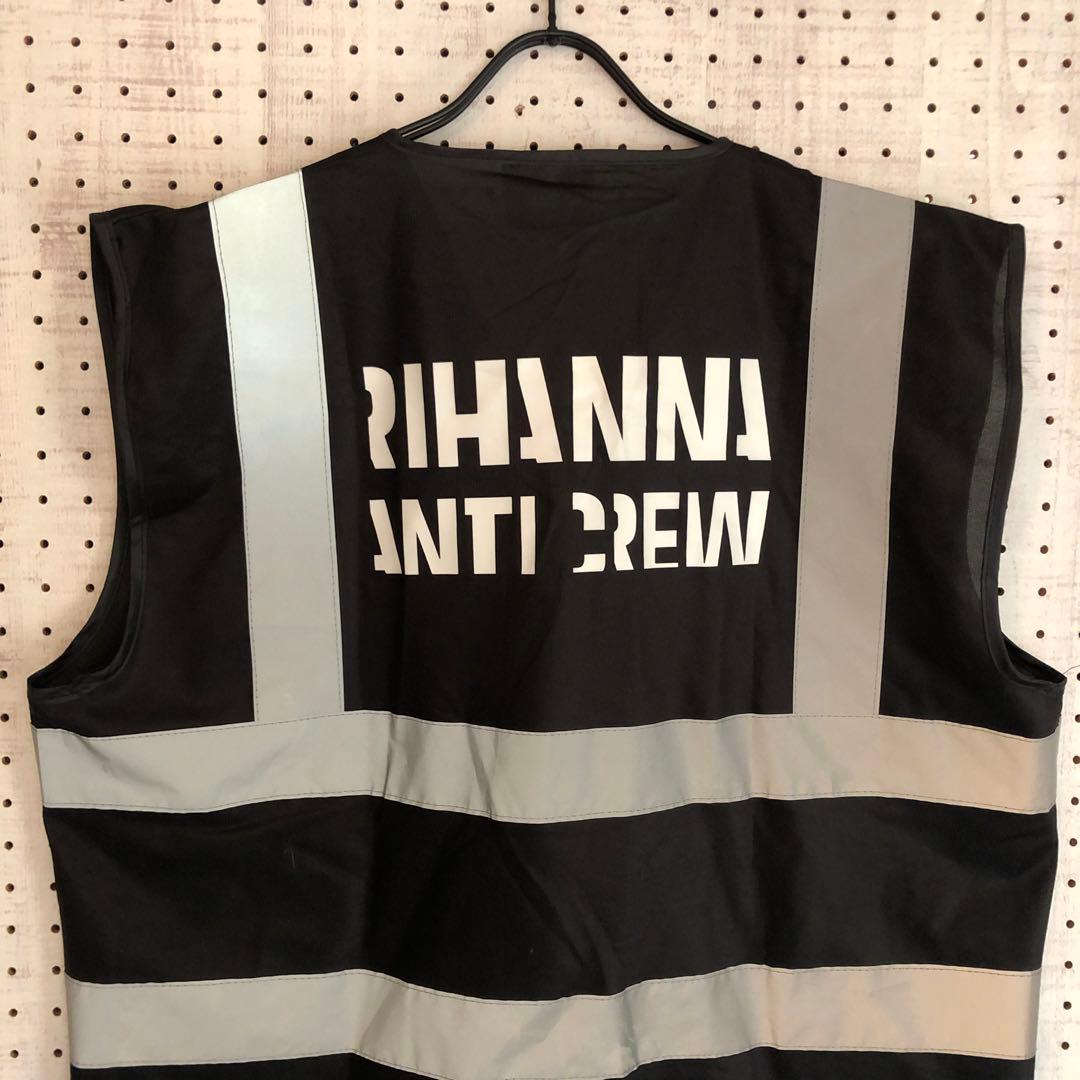 非売品　Rihanna ANTI CREW ブラックベスト