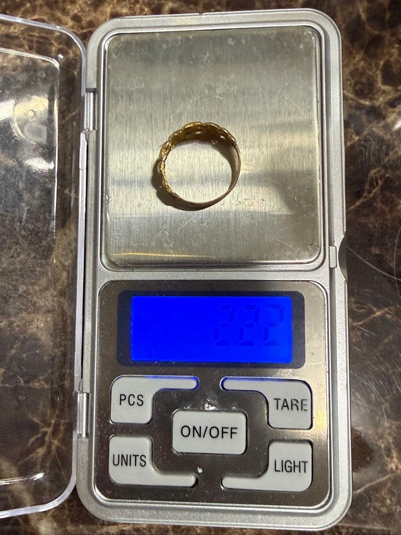 18金ハートリング2.2g