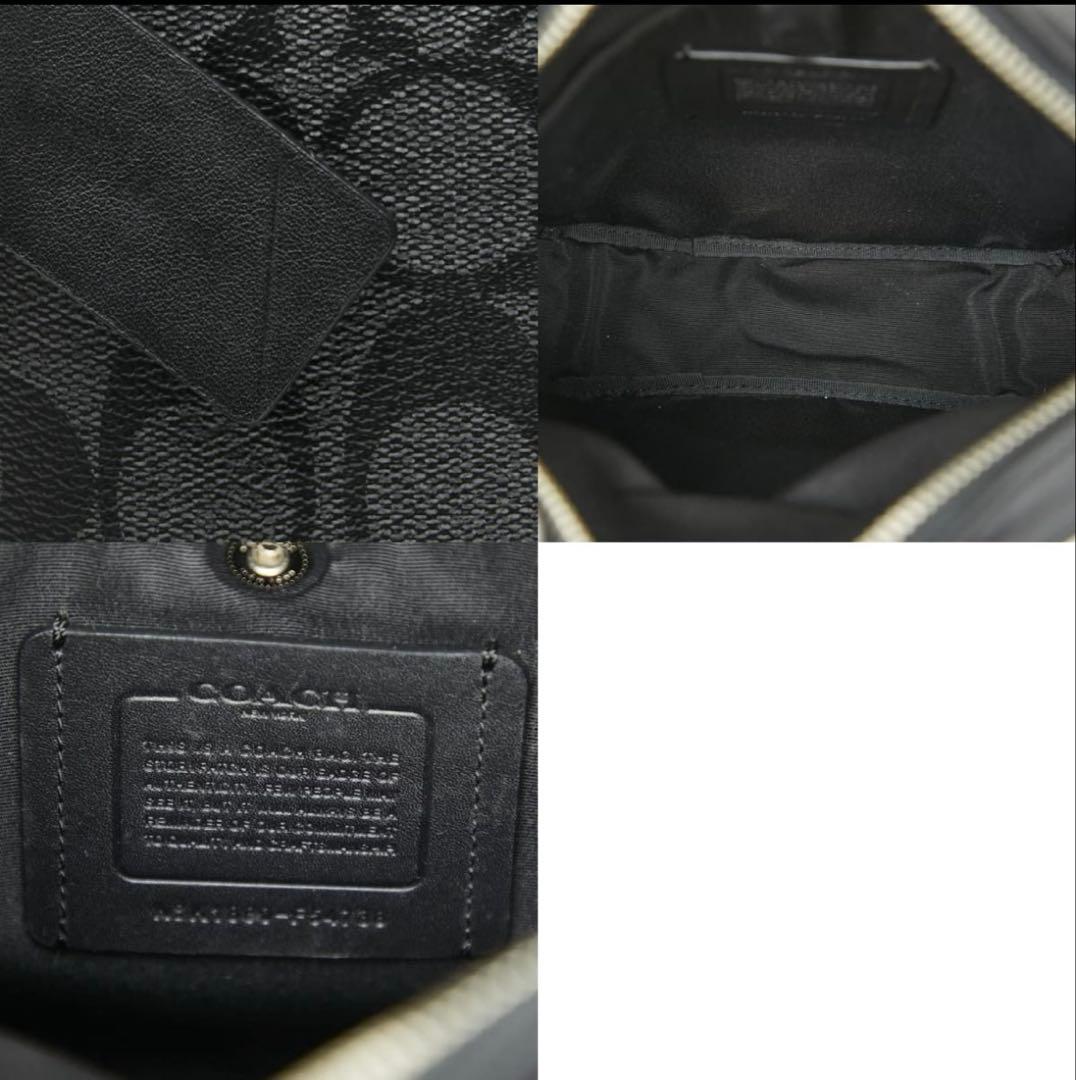 Coach ショルダーバッグ ブラック モノグラム