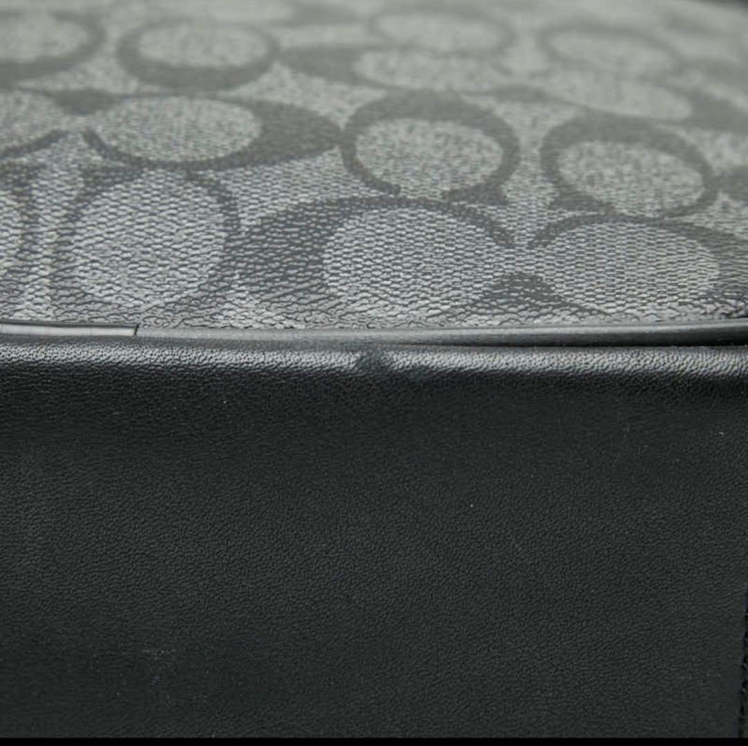 Coach ショルダーバッグ ブラック モノグラム