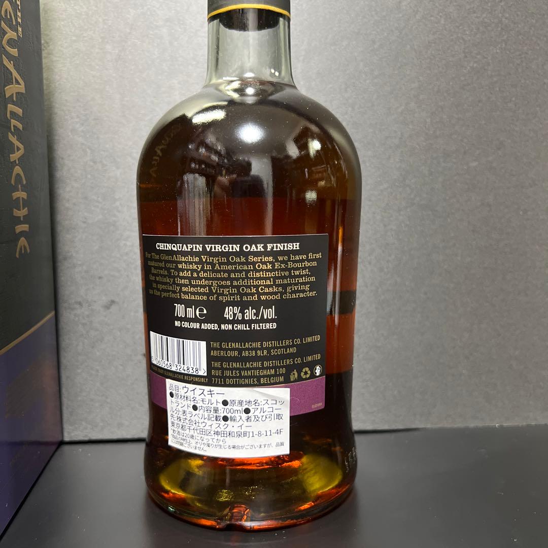 グレンアラヒー10年　チンカピンバージンオーク