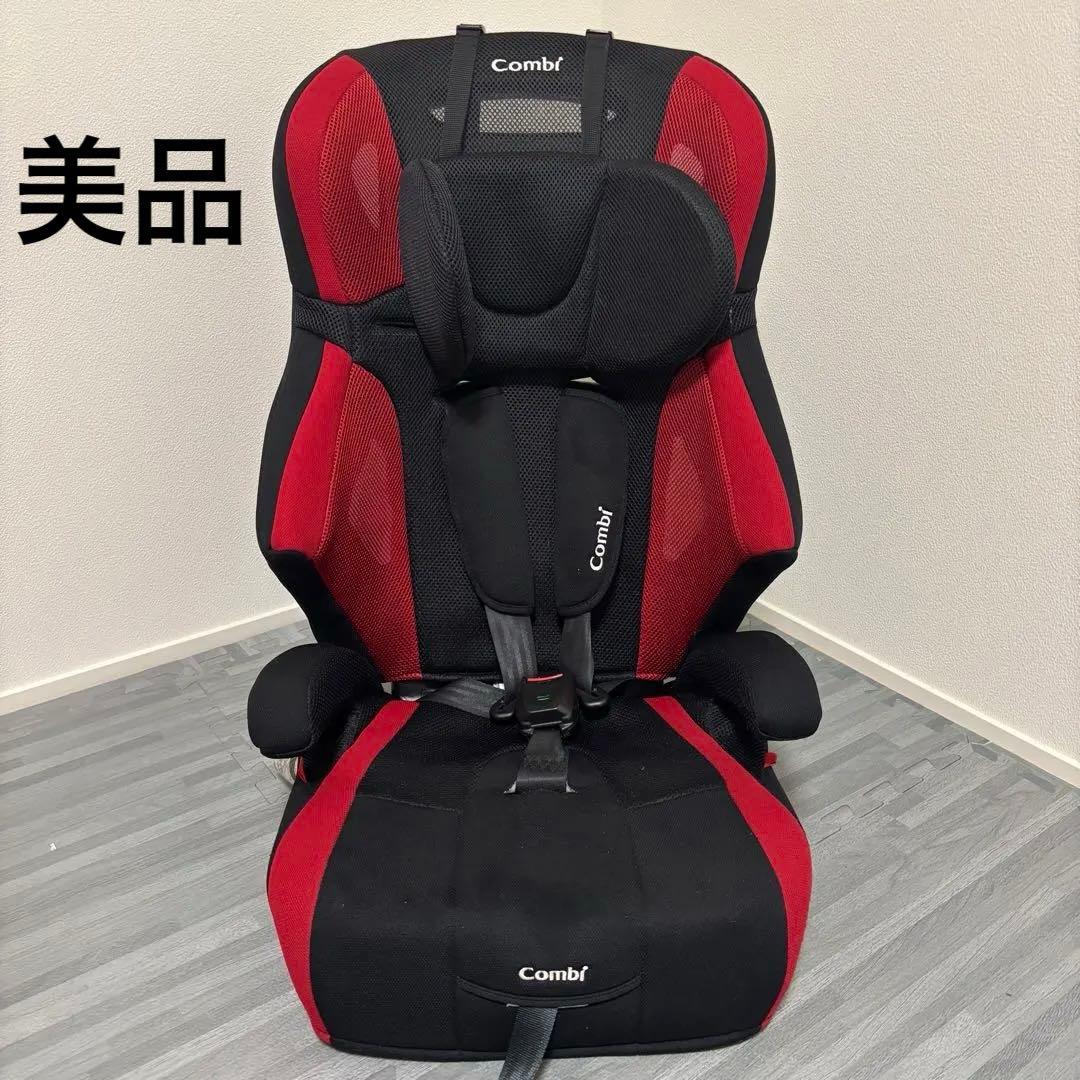 combi コンビ　ジョイトリップ エアスルーＧＧ　レッド ジュニアシート　赤