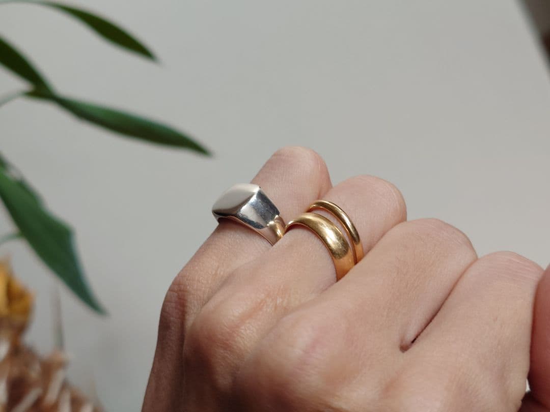 ACE by monizane ＋a シグネットリング計3点＋バンクローバー1点