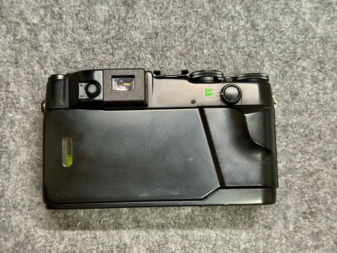 【超美品】CONTAX G2 ブラック+本革カメラケース+ケーブルスイッチ