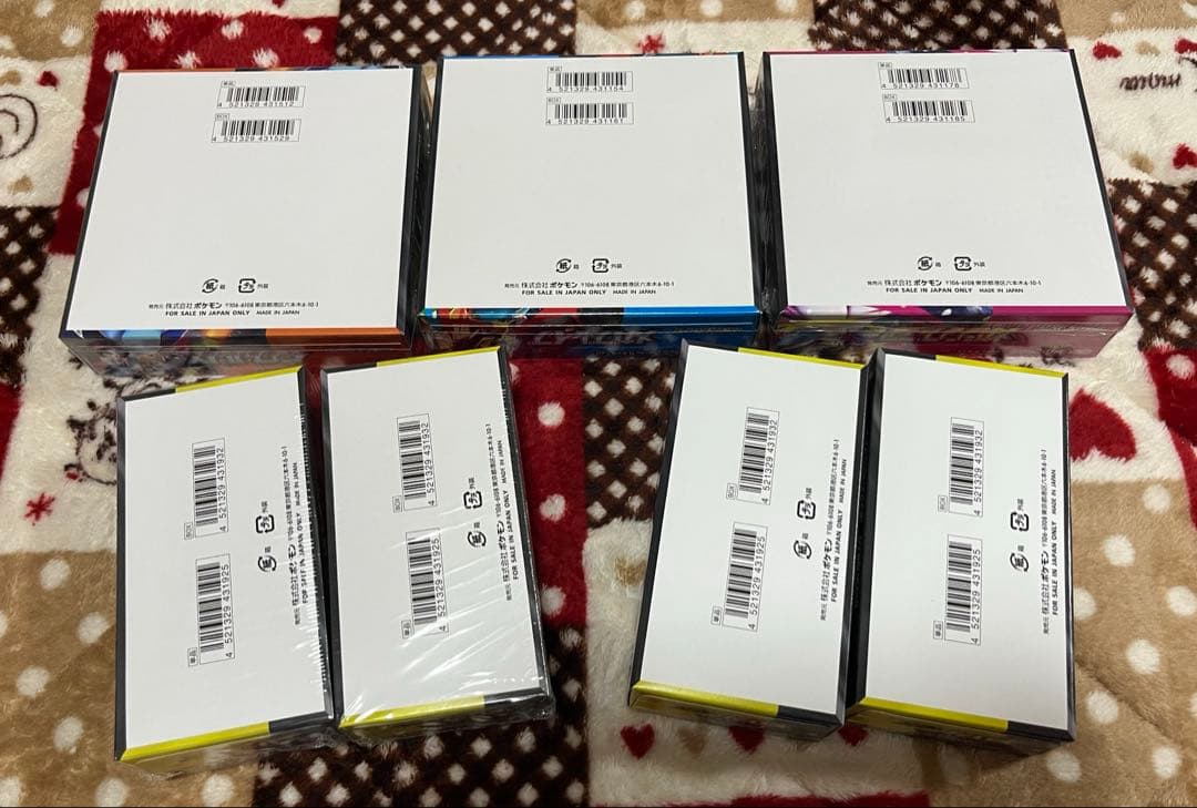 メガドリームex シュリあり&なし4箱　他シュリありBox 計7箱　ペリペリあり