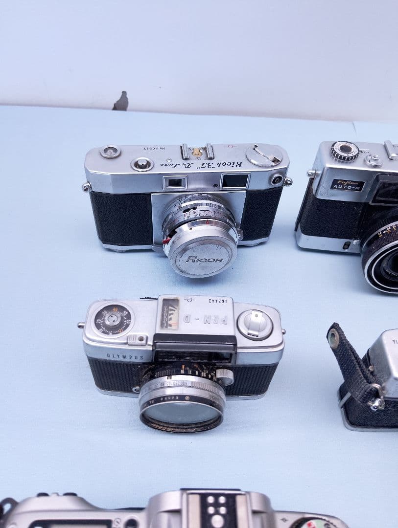 minolta　SR505ィルムカメラなどまとめて9台　ジャンク品(よ4)