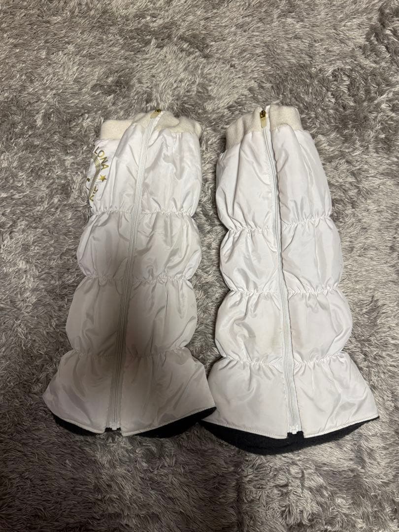 MARK & LONA レッグウォーマー　ホワイト