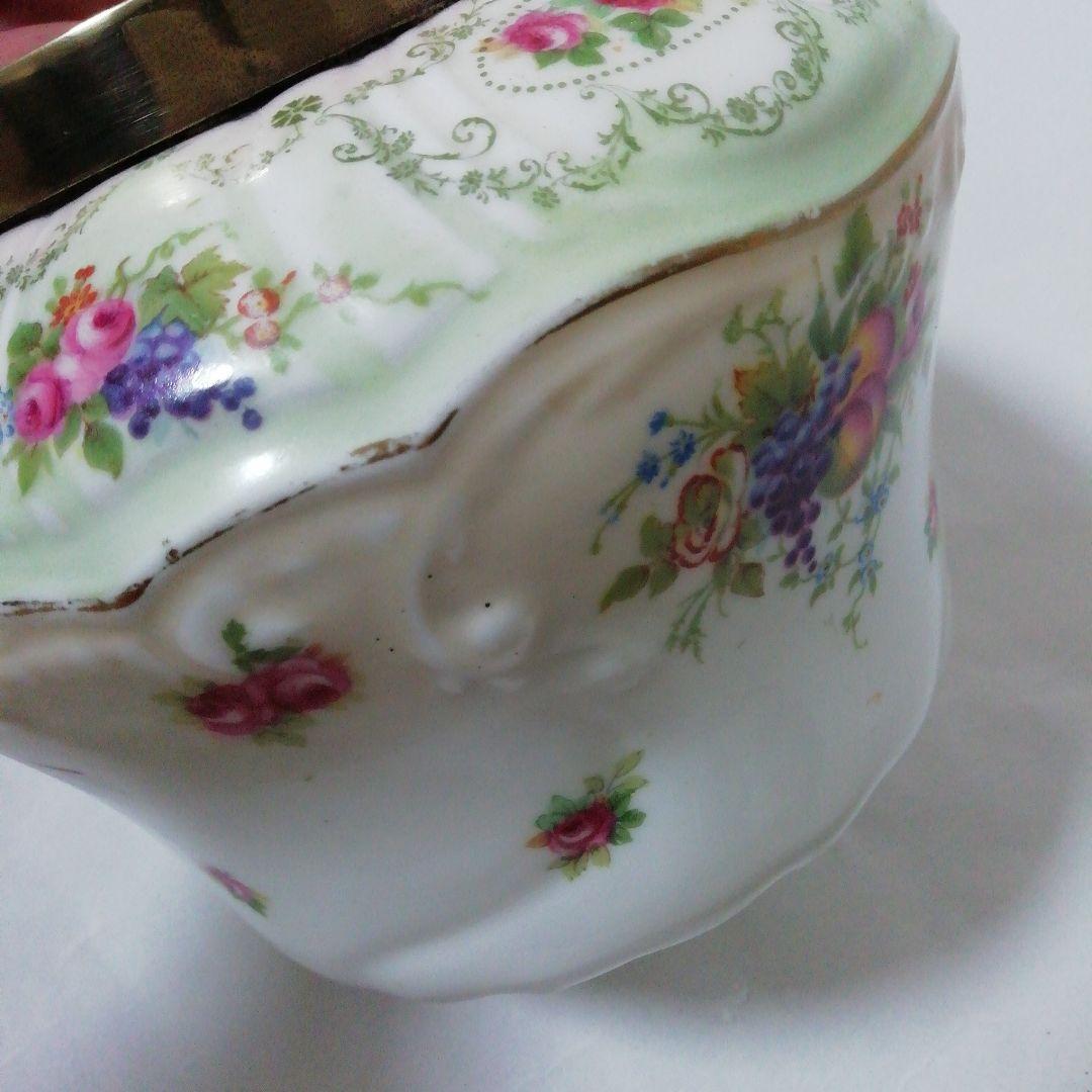 ロイヤルドルトン　陶器製　クッキージャー　クッキーバレル