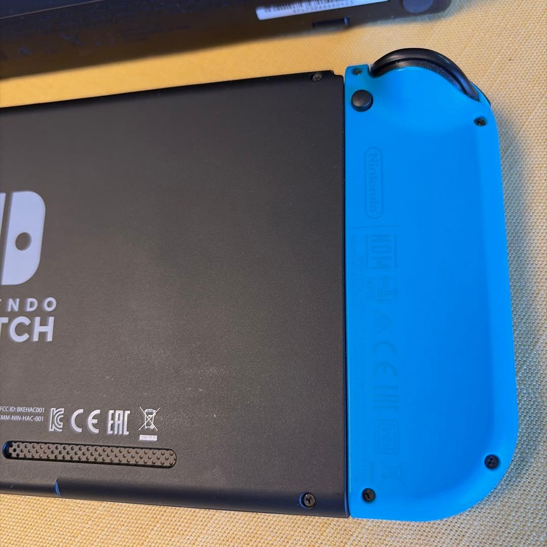美品⭐︎Nintendo Switch 本体　ドック　青/赤 ジョイコン付き