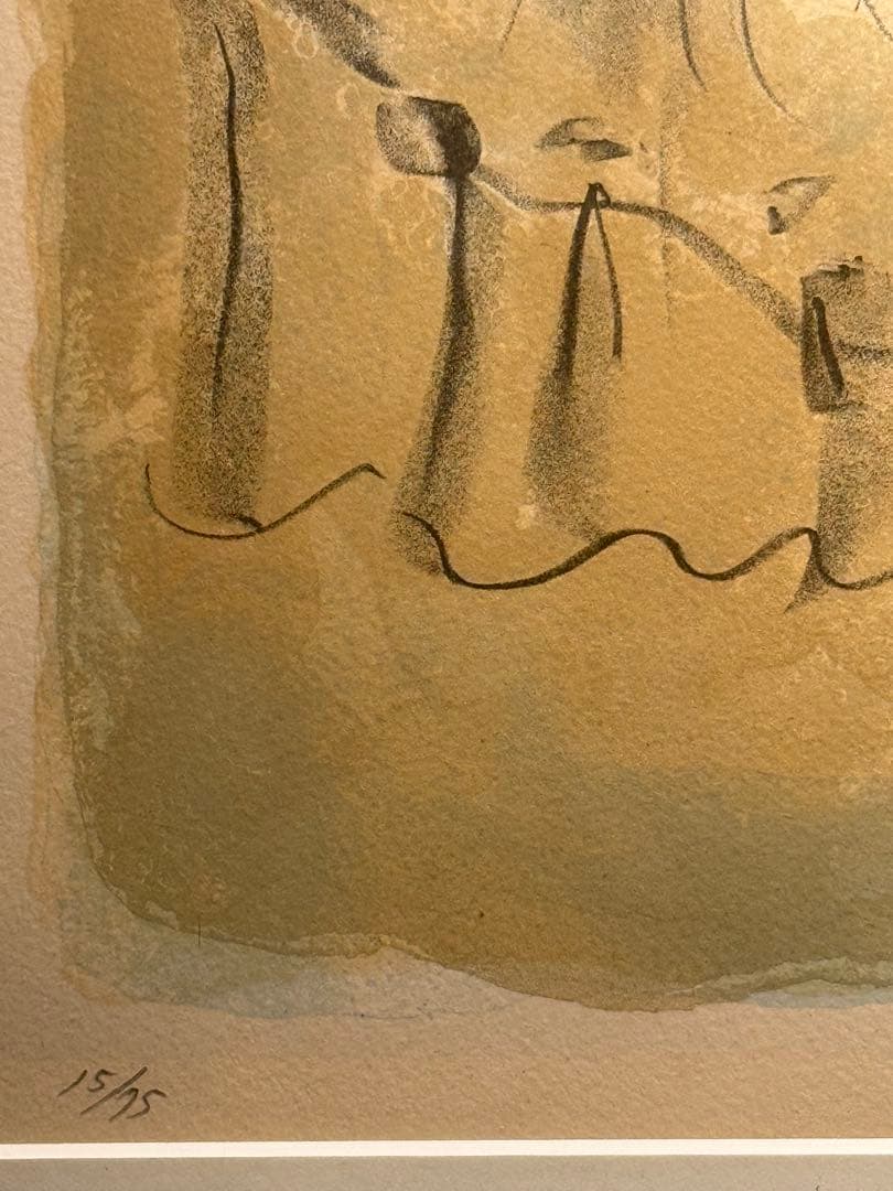 織田廣喜　lithograph 限定75