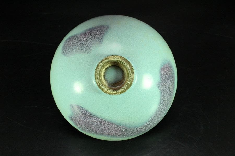 中国美術 鈞窯 碗 φ13cm(K-YC360)